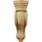 Ekena Millwork 3 7/8"W x 8"D x 13"H Los Angeles Hollow Back Corbel, Cherry COR03X08X13HACH - alternate 3